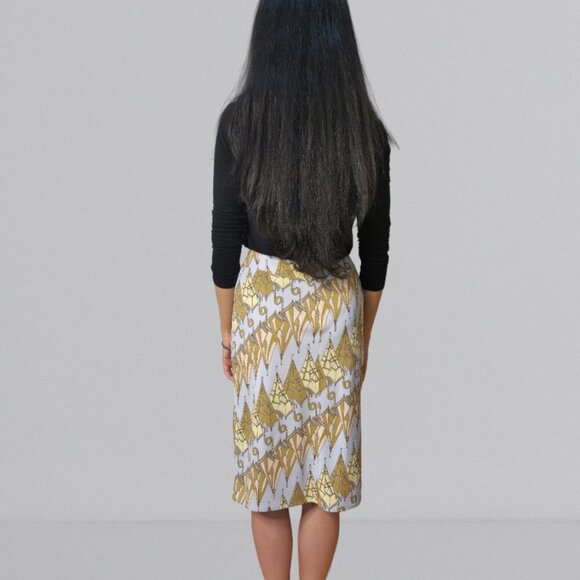 Vintage BCBG Maxazria Umbrella Midi Skirt - Picture 3 of 8